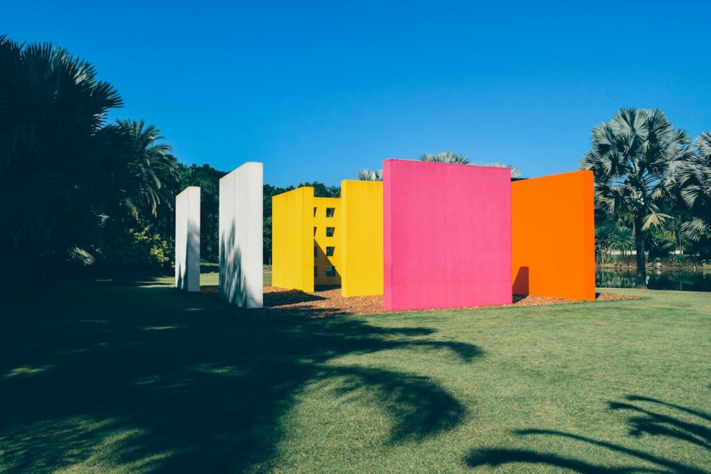 H&eacute;lio Oiticica's Magic Square installation at Inhotim, by Mario Gogh