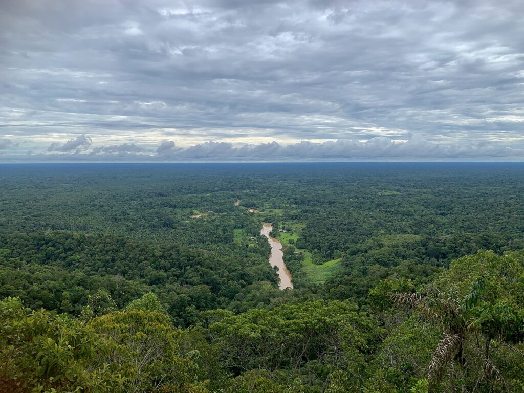 The Moa River inside Serra do Divisor National Park, Acre
