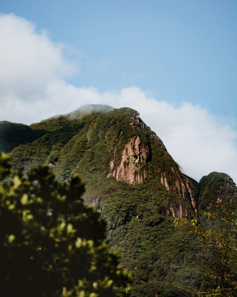 Forested Serra do Mar peaks at Morretes, by Paulo Freitas