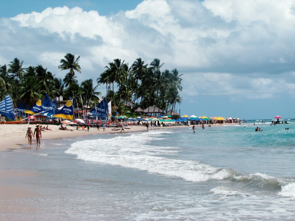 The beach at Porto de Galinhas village, Ipojuca, by Cleber Nadalutti
