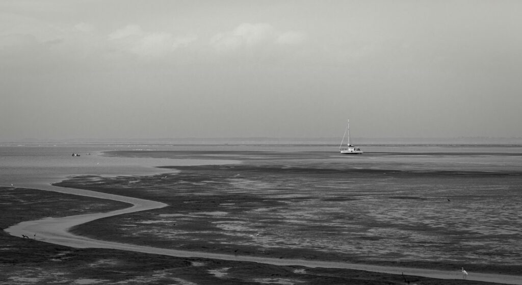 Sailboat off the coast of S&atilde;o Lu&iacute;s, Maranh&atilde;o, by Samu Silva